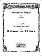 Minuet and Allegro Clarinet