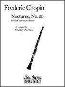 Nocturne No. 20 Clarinet