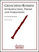 Introduction, Theme and Variations Clarinet