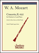 Concerto in A for Clarinet, K. 622 Clarinet