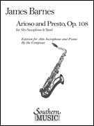 Arioso and Presto, Op. 108 Alto Sax