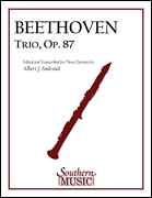 Trio, Op. 87 Clarinet Trio