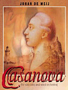 Cover for Casanova (for Cello and Wind Orchestra) : Amstel Music by Hal Leonard