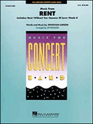 Cover for Music from Rent : Hal Leonard Concert Band Series by Hal Leonard