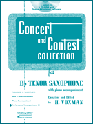 Concert and Contest Collection for Bb Tenor Saxophone Accompaniment CD