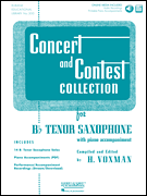 Concert and Contest Collection for Bb Tenor Saxophone Solo Book with Online Media