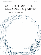Collection for Clarinet Quartet – 6 Original Pieces Grade 3.5, 24:00<br><br>Score and Parts