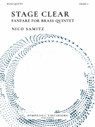 Stage Clear for Brass Quintet, Grade 4 2:20<br><br>Score and Parts