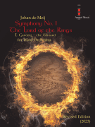 Symphony No. 1 The Lord of the Rings: I. Gandalf - the Wizard (Revised Edition 2023) for Wind Orchestra<br><br>Score & Parts