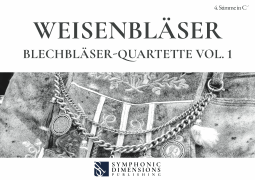 Weisenbläser, Volume 1 Brass Quartet<br><br>Low Parts in C (Euphonium, Trombone)