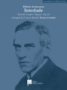 Interlude from the Cantata 'Sangen' Op. 44 Concert Band, Grade 3.5, 4:45<br><br>Score