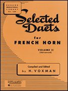 Selected Duets for French Horn Volume 2 - Advanced