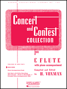 Concert and Contest Collection for C Flute Solo Book Only