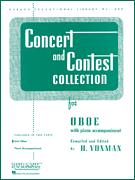 Concert and Contest Collection for Oboe Solo Book Only
