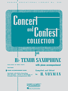 Concert and Contest Collection for Bb Tenor Saxophone Piano Accompaniment