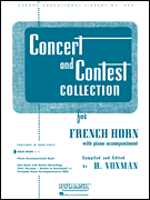 Concert and Contest Collection for French Horn Solo Book Only