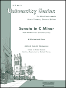 Sonata in C Minor Bb Clarinet Solo with Piano - Grade 5