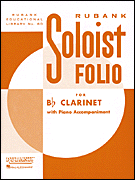 Soloist Folio Clarinet and Piano