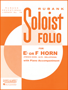 Soloist Folio F or Eb Horn with Piano Accompaniment