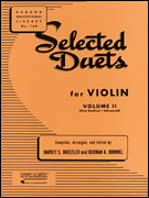 Selected Duets for Violin - Volume 2 Advanced First Position