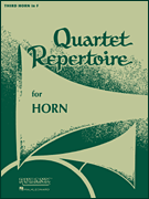 Quartet Repertoire for Horn 3rd Horn
