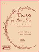 Six Trios for Three Flutes, Op. 83 Full Score