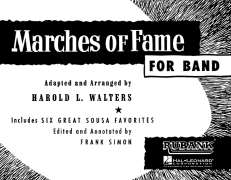 Marches of Fame for Band Bass Clarinet