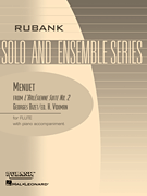 Menuet from L'Arlesienne Suite No. 2 Flute Solo with Piano - Grade 3