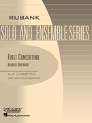 First Concertino Bb Clarinet Solo with Piano - Grade 4.5