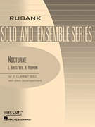 Nocturne Bb Clarinet Solo with Piano - Grade 3.5