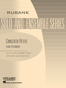 Concerto Petite Alto Clarinet Solo with Piano - Grade 3.5