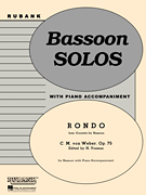 Rondo (from Concerto for Bassoon, Op. 75) Bassoon Solo with Piano - Grade 5