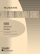 Rondo (from Suite in G) Bassoon Solo with Piano - Grade 3