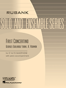 First Concertino Alto Saxophone Solo with Piano - Grade 3.5