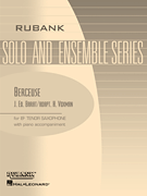 Berceuse Tenor Saxophone Solo with Piano - Grade 3.5