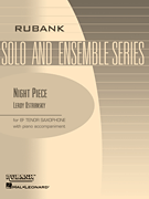 Night Piece Tenor Saxophone Solo with Piano - Grade 2.5
