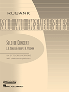 Solo de Concert, Op. 83 Tenor Saxophone Solo with Piano - Grade 4