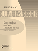 Canon and Gigue Flute Quartet - Grade 5