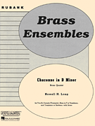 Chaconne in D Minor Brass Quartet - Grade 4