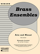 Aria and Minuet Brass Quintet - Grade 3