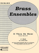If Thou Be Near (Bist du bei mir) Brass Quintet - Grade 3