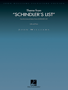 Theme from Schindler's List for Cello and Piano Reduction