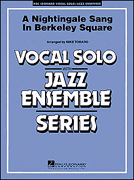 Cover for A Nightingale Sang In Berkeley Square : Vocal Solo/Jazz Ensemble Series by Hal Leonard