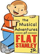 Product Cover for The Musical Adventures of Flat Stanley JR. Audio Sampler (includes actor script and listening CD) Broadway Junior  by Hal Leonard