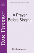 A Prayer Before Singing