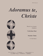 Adoramus Te, Christe - Stg Bass 2