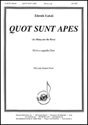Quot Sunt Apes (As Many Are the Bees)