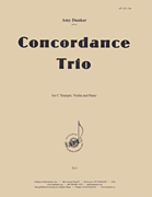 Concordance Trio for C Trumpet, Violin, and Piano