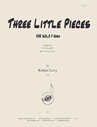 Three Little Pieces - Solo F Horn