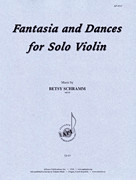 Fantasia and Dances for Solo Violin